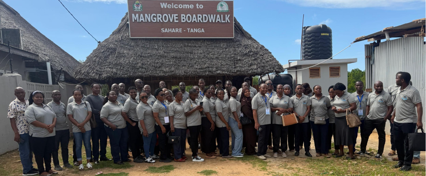 Tanga during TACOGA training June 2026 at Tanga Resort Hotel,Participants are on the way for Tour to see Nature, environment and Mangrove Swamps in Indian Ocean